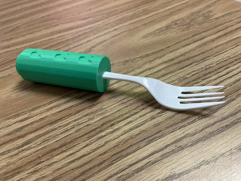 Cán cầm dụng cụ ăn uống thích ứng cho đồ dùng dùng một lần - Image 1