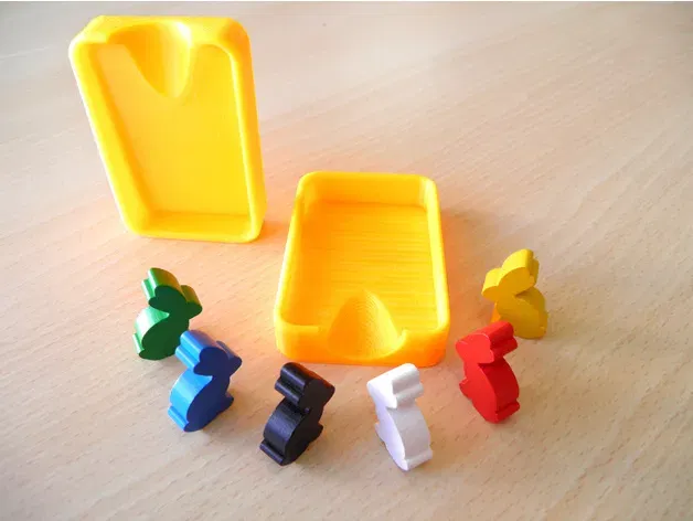 Khay đựng thẻ cá nhân cho trò chơi Catan hoặc Thỏ & Rùa - Image 7