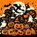 Đèn bí ngô Halloween nghệ thuật từ Hueforge - Thumbnail 1