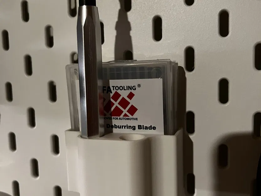 Giá treo công cụ làm sạch cạnh cho bảng treo Ikea Skadis - Image 1