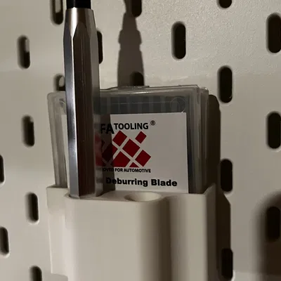 Giá treo công cụ làm sạch cạnh cho bảng treo Ikea Skadis