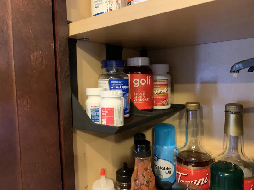 Giá treo tủ bếp cho gia vị và thuốc men - Image 3