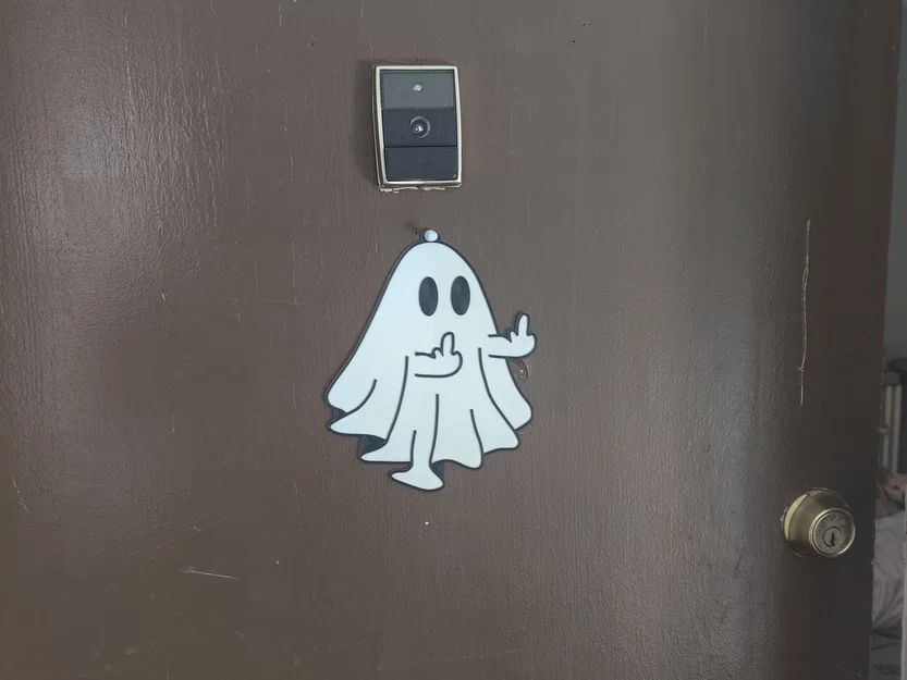 Ma treo cửa Halloween với hình dáng độc đáo - Image 2