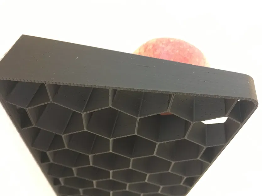 Giá treo tường hình lục giác với phần lấp đầy nổi bật - Image 5