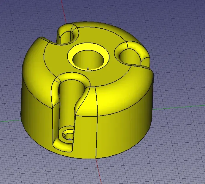 Đế đèn bàn với tay đỡ xoay điều chỉnh - Image 1