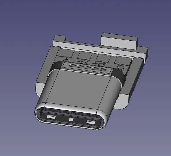 Vỏ kết nối USB Type C cho máy in 3D - Image 2