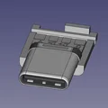 Vỏ kết nối USB Type C cho máy in 3D - Thumbnail 2