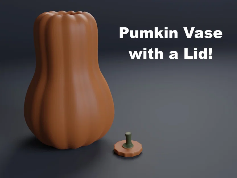 Bình bí ngô dễ thương cho mùa Halloween - Image 1