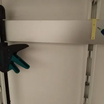 Giá đỡ profile nhôm cho hệ thống kệ BOAXEL của Ikea