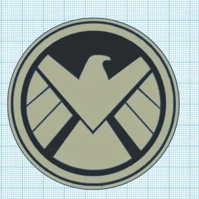 Biểu tượng khiên Marvel The Shield