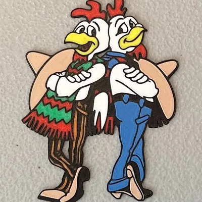 Nam châm đa sắc Los Pollos Hermanos 8 màu