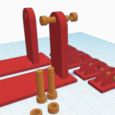Giá đỡ thuyền RC lấy cảm hứng từ thuyền Jet RC
