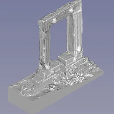 Cổng Portara của Đền Apollo - Naxos, Hy Lạp