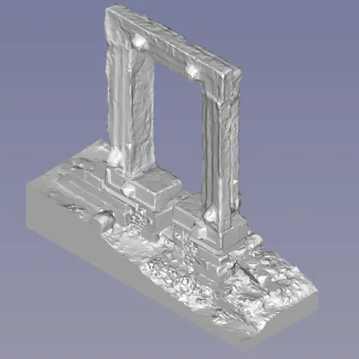 Cổng Portara của Đền Apollo - Naxos, Hy Lạp