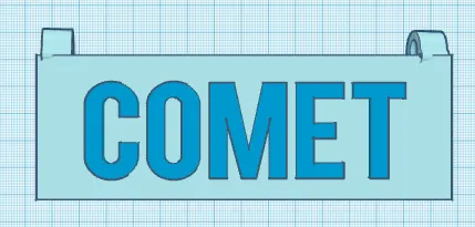 Biển tên thỏ trang trí cho chuồng thú cưng - Image 1