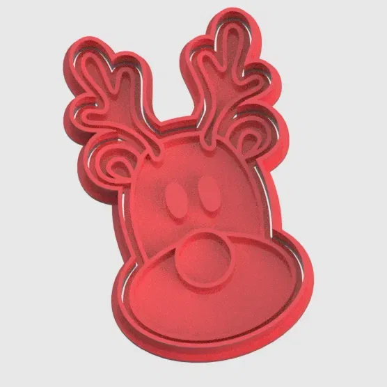 CÔNG CỤ CẮT BÁNH KẸO HƯƠU GIÁNG SINH - Image 1