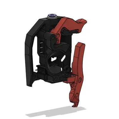 Cảm biến filament Stealthburner cw2 với ECAS và Filametrix