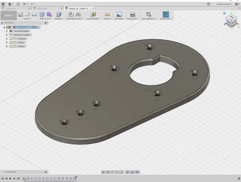 Đế mở rộng cho máy khoan cầm tay Makita RT0700 - Image 3