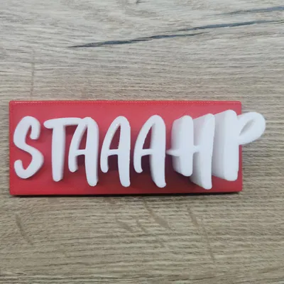 Cái chặn cửa STAAAHP với thiết kế đơn giản và tiện lợi