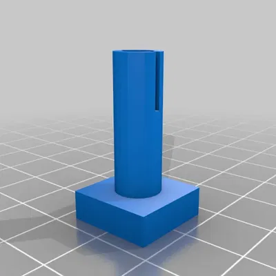 Đồ gá dán hình tròn vuông trên đũa