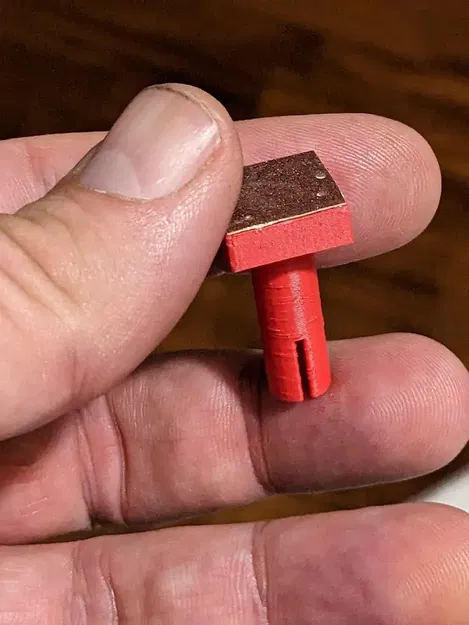 Đồ gá dán hình tròn vuông trên đũa - Image 4