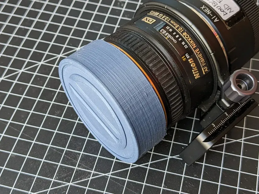 Nắp 10.5mm Fisheye Nikkor cho ống kính FX đã tháo hood - Image 4