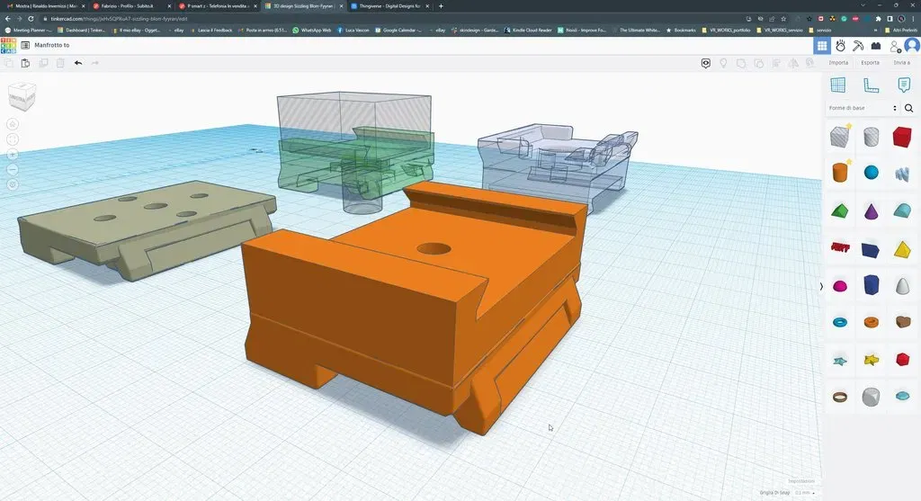 Kết nối chân máy Manfrotto 200PL với kẹp Arcaswiss - Image 6