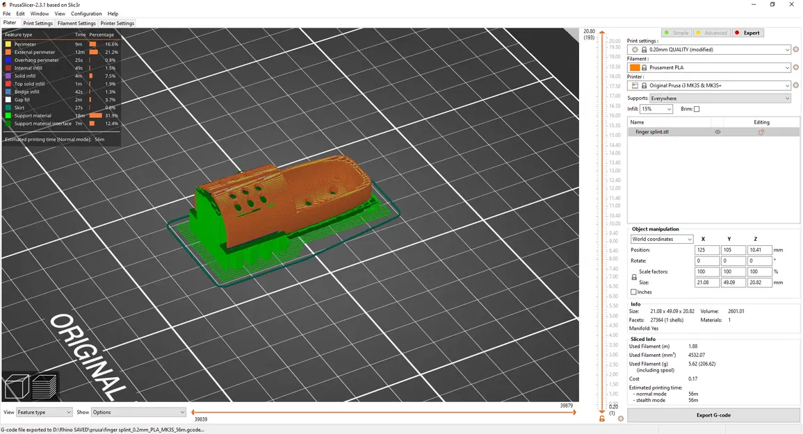 Bó ngón tay hỗ trợ điều trị chấn thương - Image 1