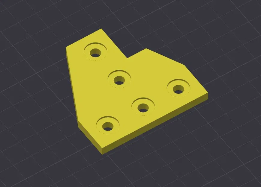 Giá đỡ T được khắc cho bên trái Kobra Max - Image 1