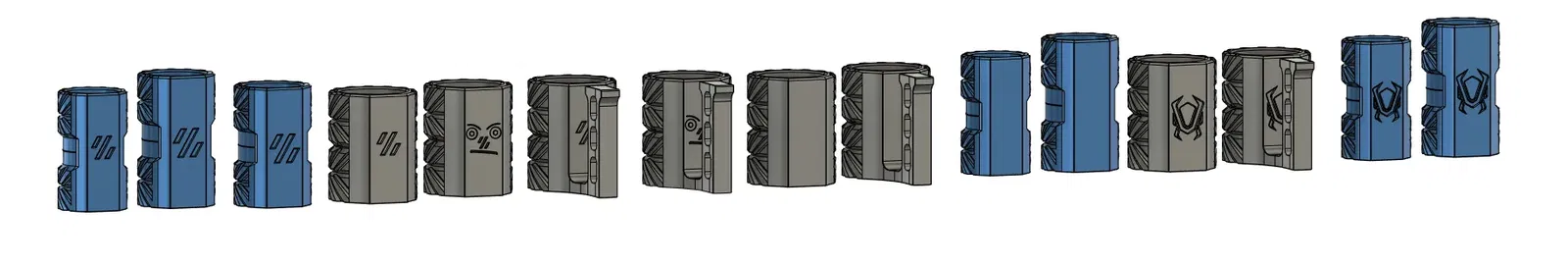 Giá đỡ lon nước uống theo chủ đề Voron - Image 1