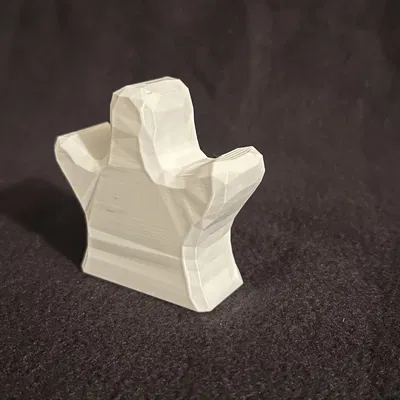 Ma thấp poly nói "boo" cho trang trí Halloween