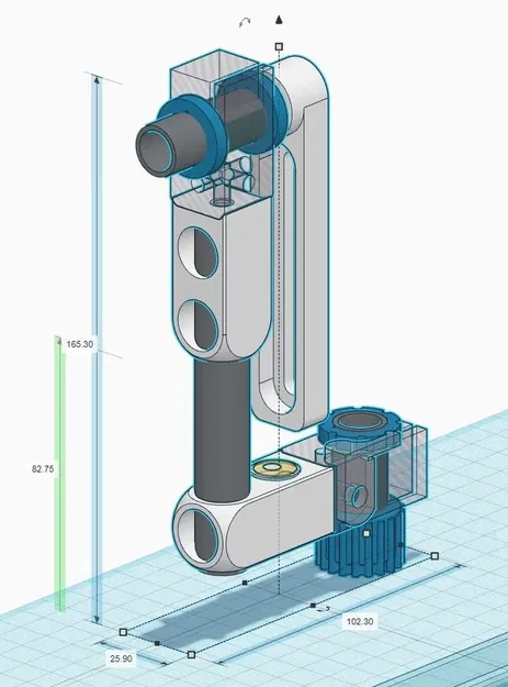 Giá đỡ panorama di động MCP03 cho máy ảnh nhỏ và điện thoại - Image 1