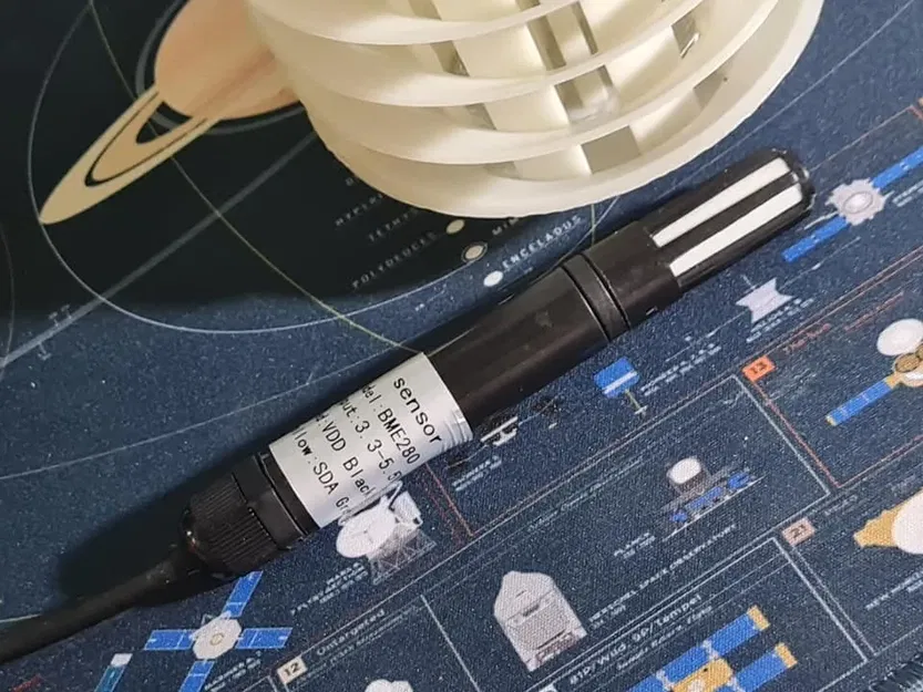 Bộ chắn bức xạ nhiệt cho trạm thời tiết BME280 - Image 4