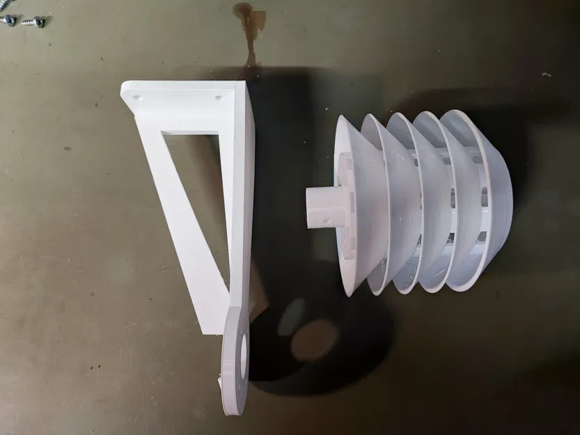 Giá đỡ lá chắn bức xạ cho BME280 gắn tường - Image 1