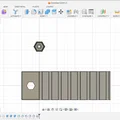 Cái chặn cửa lắp sàn nhỏ gọn với thanh cố định - Thumbnail 2