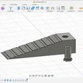 Cái chặn cửa lắp sàn nhỏ gọn với thanh cố định - Thumbnail 3