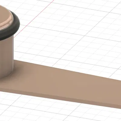 Tope cửa giữ mở cho cửa xoay