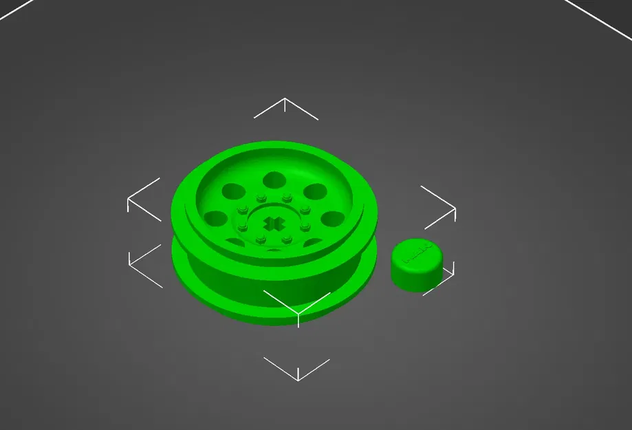 Mâm xe Lego Technic phong cách MAN Arocs - Image 1