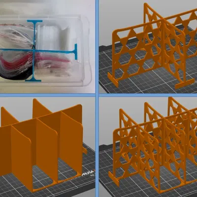 Các ngăn chia cho hộp trong Regalux 4L tại Bauhaus