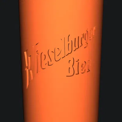 Giá đỡ làm mát chai bia 0,5l có logo Wieselburger