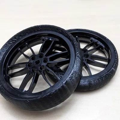 Bánh xe xe đạp LEGO in 3D không cần hỗ trợ