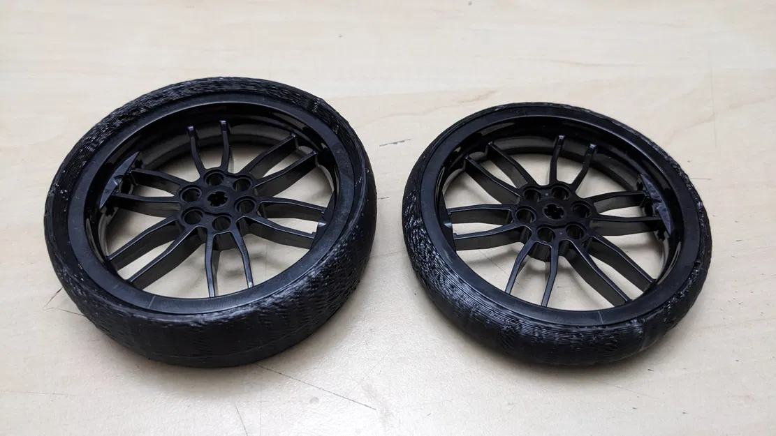 Bánh xe xe đạp LEGO in 3D không cần hỗ trợ - Image 2