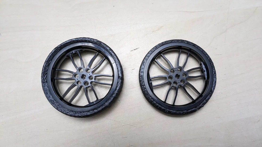 Bánh xe xe đạp LEGO in 3D không cần hỗ trợ - Image 3