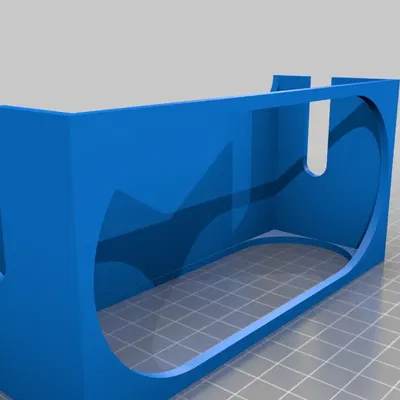 Giá đỡ nguồn điện Wii U gắn phía sau TV