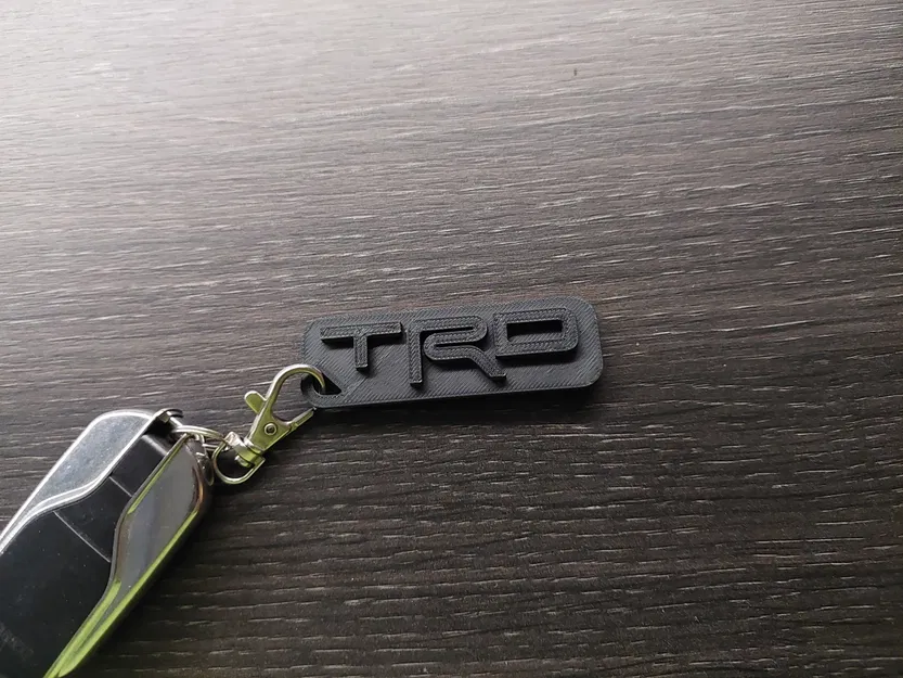 Móc khóa TRD với thiết kế logo Toyota độc đáo - Image 1