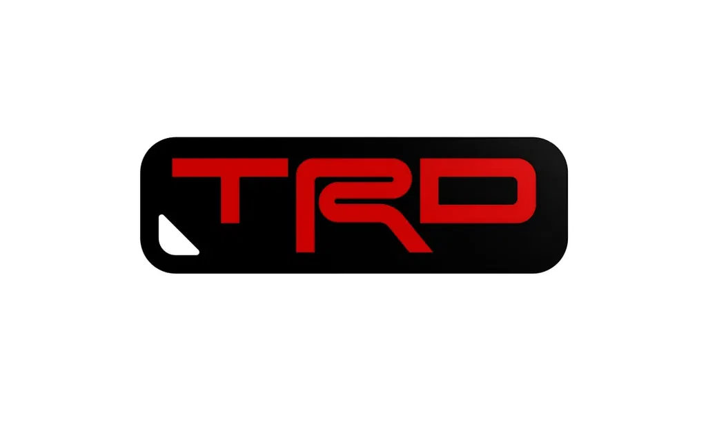 Móc khóa TRD với thiết kế logo Toyota độc đáo - Image 2