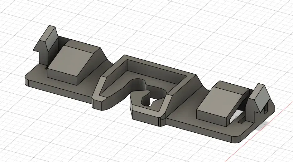 Kẹp kính chắn gió cho Peugeot 407 - Image 1