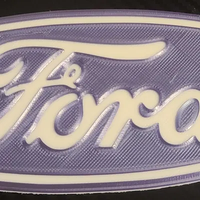 Biểu tượng FORD hai màu