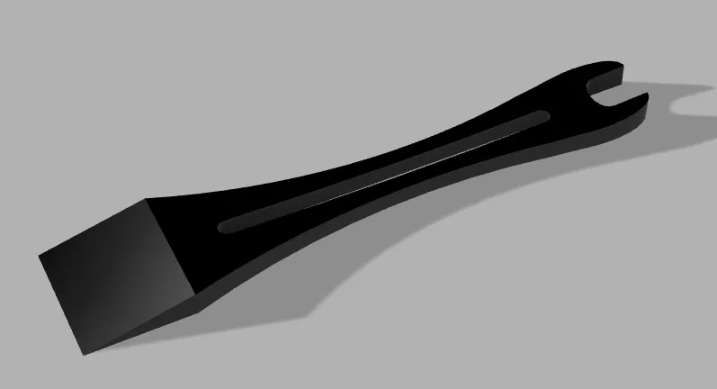 Công cụ spatula nhỏ kèm khóa mở 10mm - Image 3