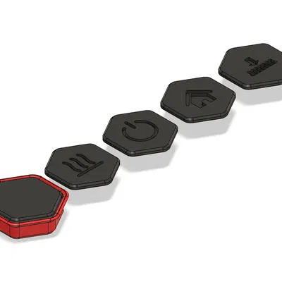 Nút áo choàng Voron 2.4/Trident